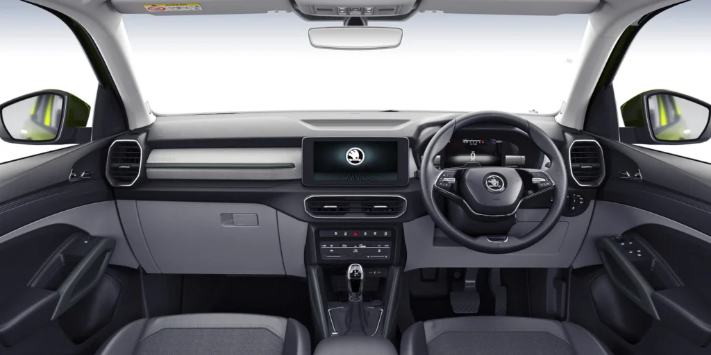 skoda kylaq dashboard